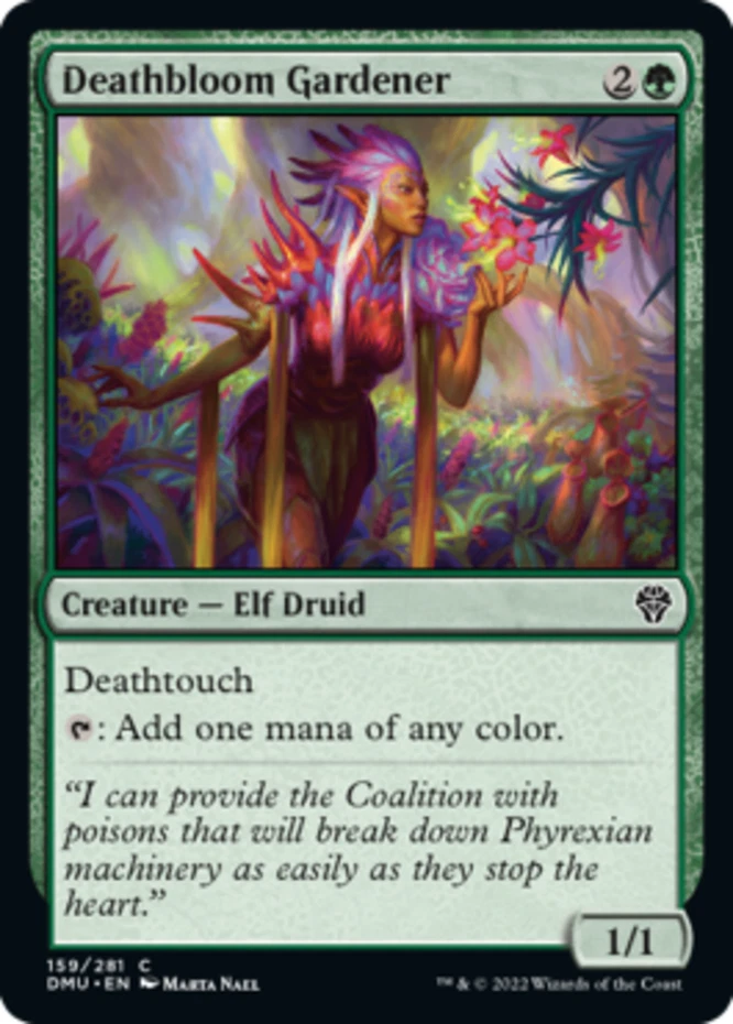 x1 Deathbloom Gardener - Dominaria United - NM - MTG - Image 1 of 1