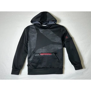 Reebok Boys All Over Print Pullover Hoodie Zip Pockets, Size M(8) - Picture 1 of 4