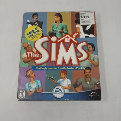 The Sims Big Box 2000 Game Of The Year - New Sealed - ROUGH BOX - SEE PICS - Image 1 of 4