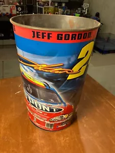 Jeff Gorden metal trash Can - Picture 1 of 6
