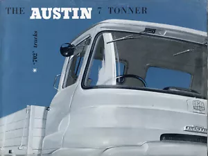 Austin 7 Tonner Trucks UK market sales brochure - Picture 1 of 1