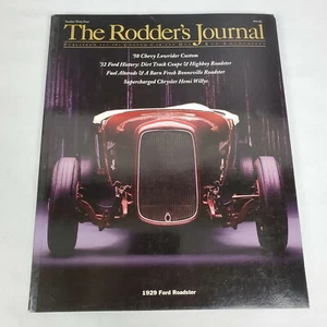 THE RODDER'S JOURNAL #34 A 1929 34 35 FORD HOT ROD 54 CHEVY DRAG RACING MAGAZINE - Picture 1 of 11