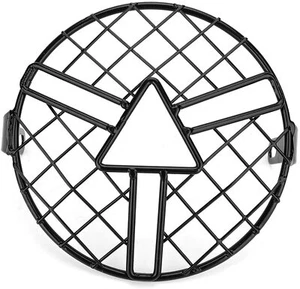 6.5" Motorcycle Headlight Mesh Grill Protect Side Mount Cover For CG125 GN125 - Picture 1 of 9
