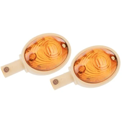 Paar Lenkerblinkleuchten 8580.10 - Alte Bauform - passend für SIMSON und MZ - Bild 1 von 3