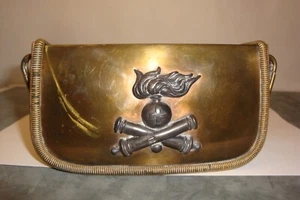 Antique Italian Army brass Cartridge Box complete great condition - Picture 1 of 19