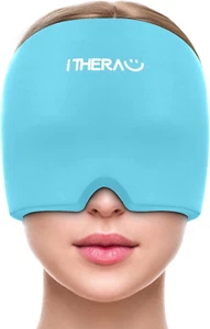 Migraine Ice Head Wrap-Headache Relief Hat, Migraine Relief Cap, Cold Therapy He - Picture 1 of 12