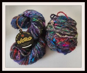 Lot of 2 Noro Blossom Yarn The World of Nature Color 17 Lot D - Picture 1 of 2
