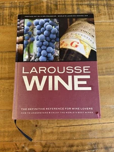 LAROUSSE WINE Definitive Reference for Wine Lovers Olivier Poussier HB Book - Picture 1 of 22