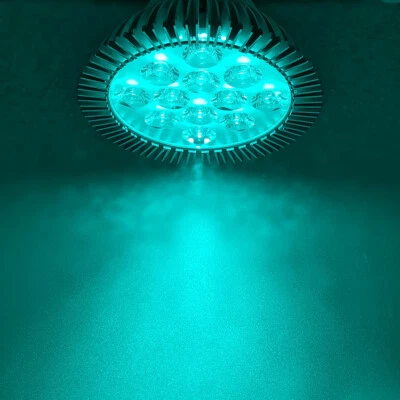 36W PAR38 Cyan 495nm~500nm LED Lamp Spot Light Bulb for Plant Aquarium - Image 1 of 4