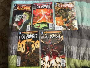 Lot Of 5x G.I. Zombie DC Comics 2014 The New 52 Like New Condition - Picture 1 of 1