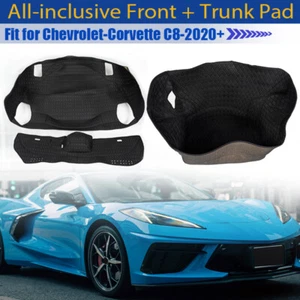 for Chevrolet Corvette C8 2020+ Front & Rear Storage Mat Cargo Floor Tray Liner - Picture 1 of 15