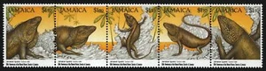 Jamaika 1991 - Mi-Nr. 765-769 ** - MNH - Reptilien / Reptiles - Picture 1 of 1