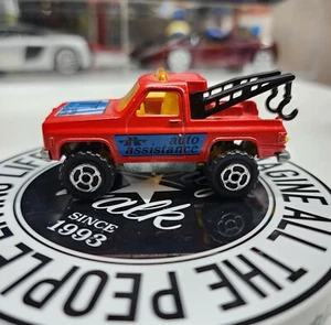 Vintage Majorette Depanneuse Red Chevy Tow Truck Wrecker No°228 1/62 Scale - Picture 1 of 12