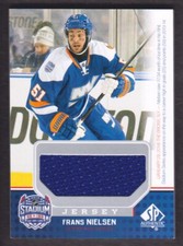 2014-15 SP Game Used Hockey Stadium Series JERSEY #SS-FN Frans Nielsen