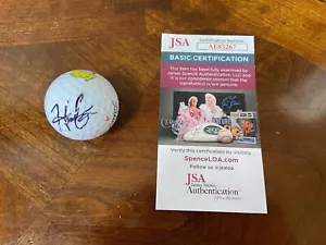 Hideki Matsuyama Signed Masters Titleist Golf Ball MASTERS CHAMPION JSA - Picture 1 of 2