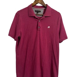 Camisa Polo Banana Republic Para Hombre Grande Manga Corta Logo Elefante Rosa Preppy - Imagen 1 de 8
