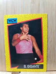 EL GIGANTE🏆1991 WCW Impel #91 Wrestling Card🏆FREE POST - Bild 1 von 2
