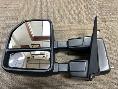 2023-2025 Ford SD F250 F350 SuperDuty OEM LH Driver Side Electric Tow Mirror - Image 1 of 4