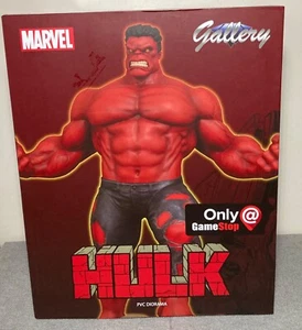 Red Hulk Gamestop Exclusive Diamond Marvel Gallery Statue PVC Diorama (Open Box) - Picture 1 of 19