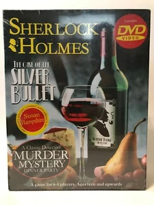 Sherlock Holmes Silver Bullet Classic Detective Murder Mystery Dinner Party Game - Picture 1 of 8