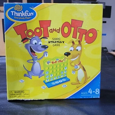 Toot and Otto Strategy Game-  Thinkfun (Connect 4 Type) - Image 1 of 4