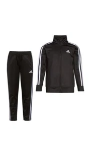 Boys Two-piece Adidas Outfit Size 4T Track Pants / Full Zip Track Jacket |B17 - Picture 1 of 6