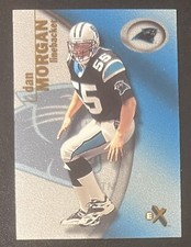 Dan Morgan 2001 EX ROOKIE /1250 #127 - Carolina Panthers - Miami Hurricanes 