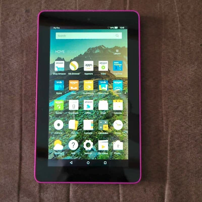 Tablet Amazon Fire - Púrpura - Modelo SV98LN - #20240201690 Foto 1 de 2