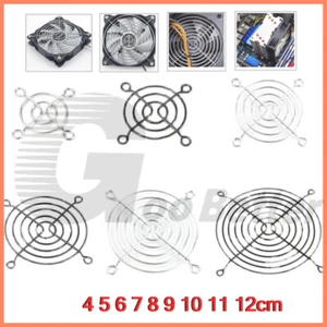 Metal Fan Finger Grill Guard PC Case Cooling Fan Heat Sink Protection Net 4-12cm - Picture 1 of 24