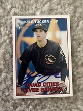 Kyle Tucker signed 2016 Topps Heritage Minors Houston Astros Ip Autograph