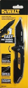 DEWALT FOLDING KNIFE DWHT10910 SERRATED/STRAIGHT BLADE FAST SHIPPING 5699020 - Picture 1 of 2