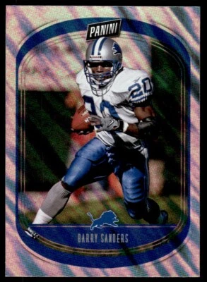 2021 Panini Player of the Day Barry Sanders Detroit Lions #89 - Image 1 of 2