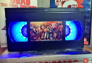 Street Fighter Retro VHS LED Night Light, Desk Lamp, Nintendo, Bedroom Lamp, TV - Picture 1 of 12