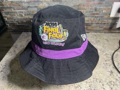 Vintage 2004 Men’s NCAA Basketball Final Four Black New Era Bucket Hat One Size - Image 1 of 4