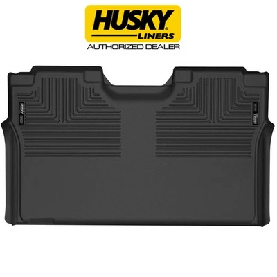 HUSKY WeatherBeater Rear Floor Mat for 15-25 FORD F-150 Crew Cab w/OUT Storage - Image 1 of 4