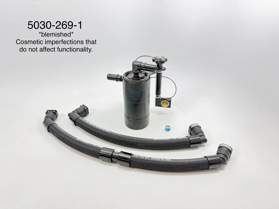 UPR Plug n Play Catch Can 系统 适用于 21-25 F150 5.0L 油分离器 Whipple 也 — 第 1/1 张图片