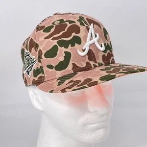 Atlanta Braves New Era MLB 1995 World Series  Fitted Hat Duck Camo  Size 7 1/8 - Picture 1 of 11