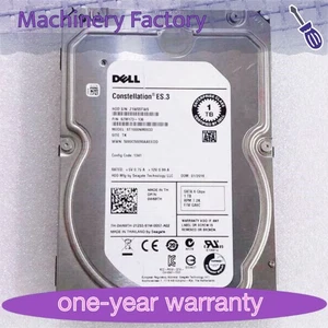 ST1000NM0033 Dell T4XNN 1TB 7.2K 128M SATA 3.5-inch Server Hard Drive - Picture 1 of 3
