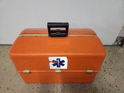 Caja de aparejos vintage UMCO 4080U 5 bandejas EMT NARANJA RARA Foto 1 de 4