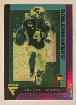 2021 Panini Chronicles Draft Picks - Flux Rondale Moore #245 Pink (RC) - Image 1 of 4
