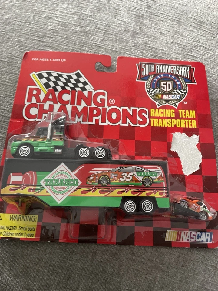 Semirremolque Racing Champions NASCAR 50 aniversario Tabasco Racing Team Foto 1 de 1