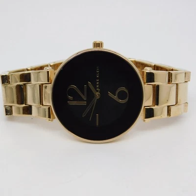 ANNE KLEIN AK/1074 Three-Hand Quartz Analog Women's Watch Sz. 6" New Battery - Image 1 of 4