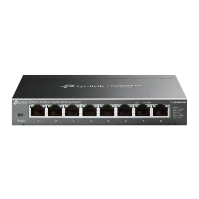 TP Link 8 Port 2.5G Multi Gigabit Switch for Gaming and Home Office - Image 1 of 4