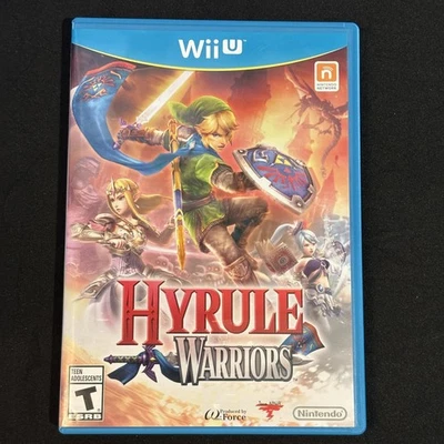 Hyrule Warriors Nintendo Wii U Action Video Game Complete Case Manual T - Image 1 of 3