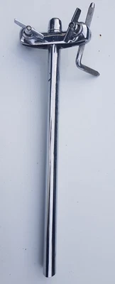 Vintage 70's Premier Oval Tube Double Rack Tom Holder Mount LONG Tube Bass Drum - Image 1 of 4