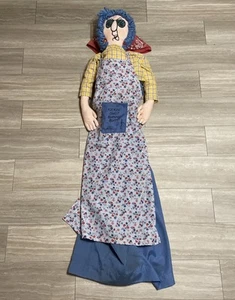 Vacuum Cleaner Cover Vintage Hallmark Maxine  Kickin' Dust Bunny Butt Doll WOW - Picture 1 of 4