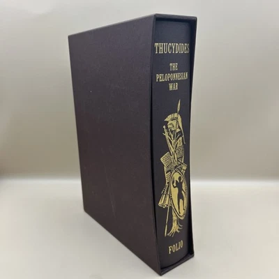 The History of Peloponnesian War Thucydides Philosophy Folio Society HC Book Foto 1 de 4