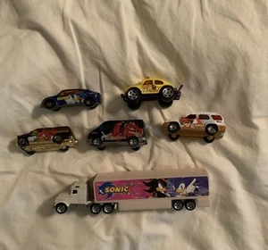 Sonic X Matchbox Complete Set Early 2000s Vintage Convoy And Cars - Picture 1 of 3