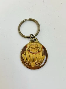 Wincraft Los Angeles LA Lakers Keychain NBA Glossy Logo Key Chain 1994 Vintage - Picture 1 of 5