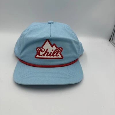 Gorra Coors Light Snapback Azul Cerveza Elaboración Chill Trucker Ajustable Foto 1 de 4